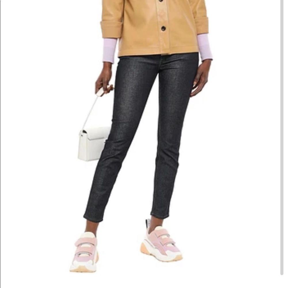 ACNE Studios - Faded mid-rise skinny jeans